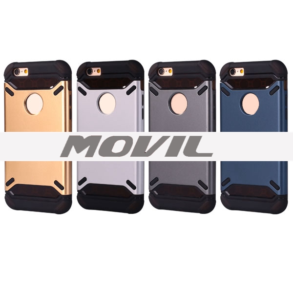 NP-2167 Combinación tpu   pc funda para Apple iPhone 6-15